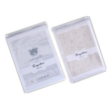 Custom Print Transparent Clothes Zipper Packaging Bag Poly Bags For Clothes Shirt Swimwear Packaging Supplier